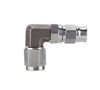 Starrypxl 90 Degree AN3 Turbocharger Hose Fitting Joint Car Accessory High Performance Durable