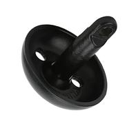 Starrypxl Carbon Steel Mushroom 10lb Heavy Duty Black PVC Coated Solid Cast Boat for Fishing Boats Yachts Jet Skis Kayaks