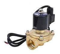 Starrypxl G1in Brass Solenoid Valve Electric Normally Closed Direct Action 2A 250 25DC24V Industrial Tool High Performance Reliable Control System (Dc24v)