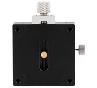 Starrypxl HighAccuracy Manual Displacement Platform Thin X Aluminum Alloy Sliding Table Model XYZ123 Ideal Precision Engineering Robotics Applications