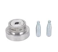 Starrypxl Mini Lathe Hand Wheel Handle Crank Aluminum Alloy 50mm 2in 0.1mm Scale Precision Machining Tool Durable Ergonomic Design