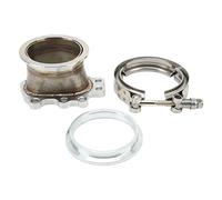 Starrypxl Turbo Flange Adapter 3PCS 8 Bolt Leak Proof Strong Sealing Fit Garrett T25 T28 GT28 to 3in Ideal for High Performance Applications