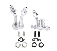 Starrypxl Turbo Oil Feed Drain Flange Kit CT9 CT12 CT20 CT26 Turbocharger High Performance Modification Replacement