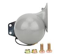 Starrypxl Universal 8V 110dB Electric Snail Horn Air Trumpet 9A Gray Powerful Sound Car Motorcycle Truck Boat (Grey)