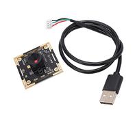 Starrypxl USB Camera Module 1MP 720P High Resolution 60 Degree View Angle 30FPS Frame Rate QR Code Scanning Face Recognition USB Webcam Module for Computer Laptop Desktop Black