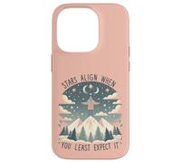 Stars Align When you Least Expect it Cozy Pastel Case for iPhone 14 Pro