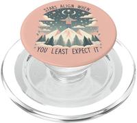 Stars Align When you Least Expect it Cozy Pastel PopSockets PopGrip for MagSafe