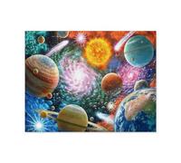 Stars and planets，Jigsaw Puzzles Puzzles for Adults Kids. 1000 Piece Impossible Challenge Toy Educational Game Home Decoration for Adults& Kids Age 14 Years Up 1000pcs（75x50cm）-B22