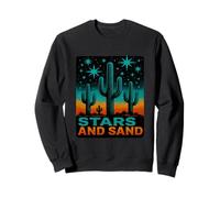 Stars and Sand Desert Scene Sweatshirt