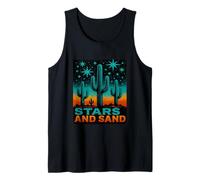 Stars and Sand Desert Scene Tank Top