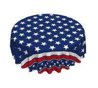 Stars And Stripe Table Covers Waterproofs Easy To Clean Kitchen Dining Decoration Table Cloth For Holiday Parties Indoor Outdoor Tablecloth