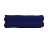 Stars and Stripes 100% Luxury soft Egyptian Cotton Fade Resistant Towels (2 Bath Towel, Navy)