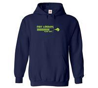 Stars and Stripes Fart Loading Please Wait Funny Unisex Classic Kids Pullover Hoodie (XS, Navy, 12_13 Years)