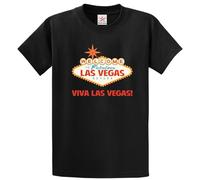 Stars and Stripes Funny Viva Las Vegas Casino Night Party Fun Cool Graphic T-Shirt