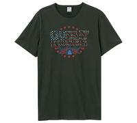 Stars And Stripes Guns N Roses T-Shirt Amplified Charcoal XXXL
