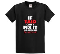 Stars and Stripes IF Taid Can't Fix It No One Can Unisex Adults T-Shirt