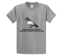 Stars and Stripes I'm Not an Early Bird or a Night Owl Classic Unisex Adults T-Shirt for Pet Lovers