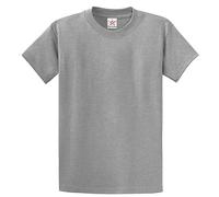 Stars and Stripes Plain Heather Grey T Shirt Unisex Tshirts Heather Grey Small 100% Rich Soft Cotton T Shirt