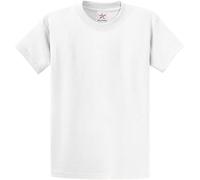 Stars and Stripes Plain White T Shirt Unisex Tshirts White Large 100% Rich Soft Cotton T Shirt