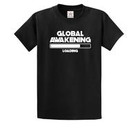 Stars and Stripes Sarcastic Global Awakening Loading Anti-Government Protest Empowerment Revolution People Power T-Shirt(Black, 2XL)
