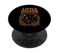 Stars Constellation Little Dipper Vintage Women's Astronomer PopSockets Adhesive PopGrip