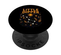 Stars Constellation Little Dipper Vintage Women's Astronomer PopSockets Adhesive PopGrip