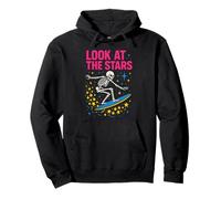 Stars Constellation Look At The Stars Men's Space Astrology Pullover Hoodie
