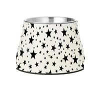 Stars Dogs Food Bowl Enhanced Stainless Steel Raised Cat Bowl for Loving Pet Comfort Feeding