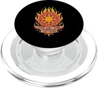 Stars Don't Shine They Burn Neo-Traditional Tattoo Art Quote PopSockets PopGrip for MagSafe