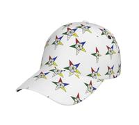 Stars Eastern Stars Baseball Cap Dad Hat Sun Cap Adjustable Size Running Gym Golf Outdoor Tour Classic Unisex Black