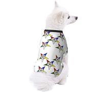 Stars Eastern Stars Dog Pet Clothes - Security Printed Pet Sweaters, Coat Winter for Small Medium Large Dogs Cats, Cozy Apparel Casual Fashion Costume, Cute Pet Pullover Sweater.