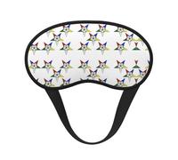 Stars Eastern Stars Elastic Band Eye Mask for Sleeping, Blackout Sleep Mask Block Light, Comfortable Travel Nap
