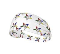 Stars Eastern Stars Elastic Exercise Headband for Women & Men