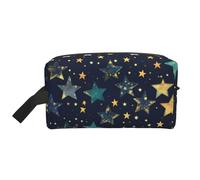 Stars Eastern Stars Print Toiletry Bag for Men Travel Toiletry Bag, Spacious Capacity Cosmetic Bag for Women