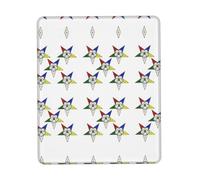 Stars Eastern Stars Square Mouse Pad, Cloth With Rubberized Base, Standard Gaming Mousepad, Non-Slip Rubber Base