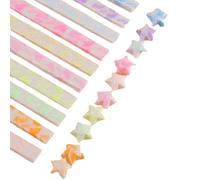 Stars Glitter Paper - Lucky Stars Strips Glow in The Dark | Foldable Strips for Crafts, Portable Folding Paper Strips Lucky Star Shape P