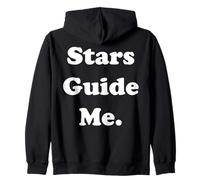 Stars Guide Me Cosmic Wisdom Zip Hoodie