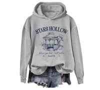 Stars Hollow Hoodie, Stars Hollow Where You Lead I Will Follow Shirt, Unisex Sweatshirt Grey