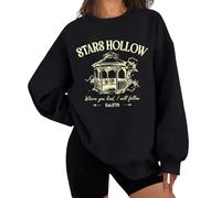 Stars Hollow Sweatshirt, Stars Hollow Where You Lead I Will Follow Shirt, Unisex Sweatshirt Black