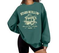 Stars Hollow Sweatshirt, Stars Hollow Where You Lead I Will Follow Shirt, Unisex Sweatshirt Green