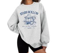 Stars Hollow Sweatshirt, Stars Hollow Where You Lead I Will Follow Shirt, Unisex Sweatshirt Grey