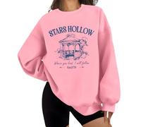Stars Hollow Sweatshirt, Stars Hollow Where You Lead I Will Follow Shirt, Unisex Sweatshirt Pink