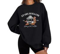 Stars Hollow Sweatshirt - Where You Lead I Will Follow Black
