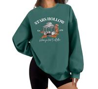 Stars Hollow Sweatshirt - Where You Lead I Will Follow, Green