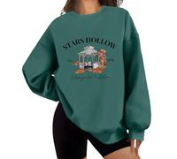 Stars Hollow Sweatshirt - Where You Lead I Will Follow, Green