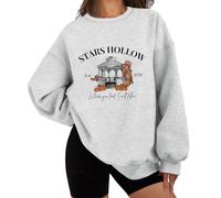 Stars Hollow Sweatshirt - Where You Lead I Will Follow, Grey
