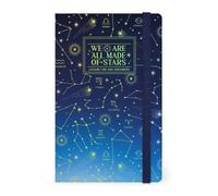 Stars Lined Medium Notebook