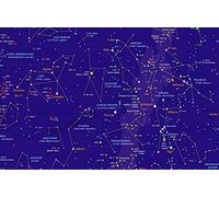Stars Map Sky Vintage Film Poster Photo Wall Art Picture Poster A4