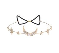 Stars Moon Rhinestone Crown Headband for Wedding Party Women