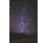 Stars Notebook: Notebook for studying, note taking, journalling, writing, ideas, lists | starry cover | stars and galaxy